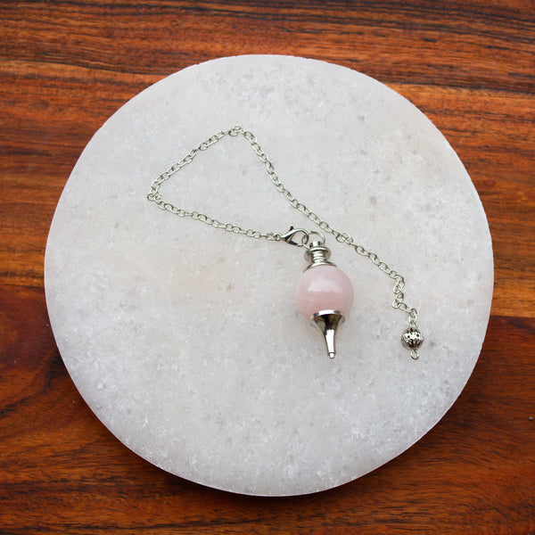 Rose Quarts Pendulum